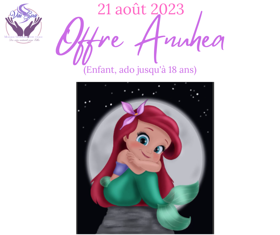 Offre Anuhea (enfants/ados)
