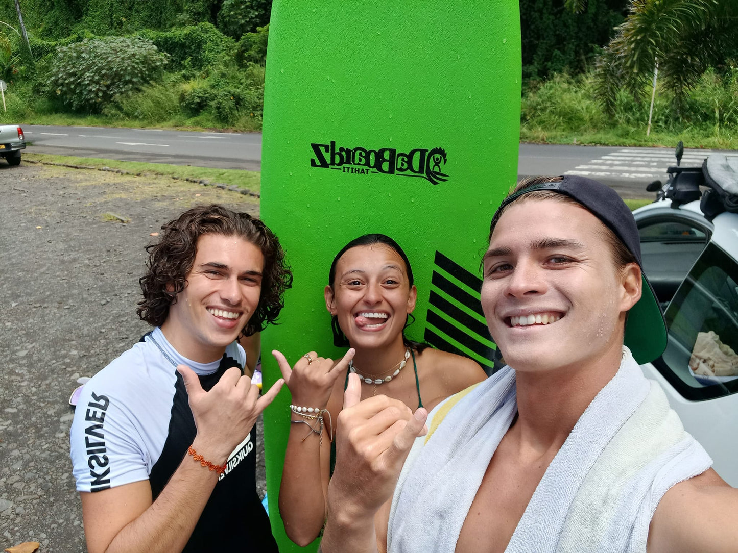 Surf & massage avec He'e roa surf school