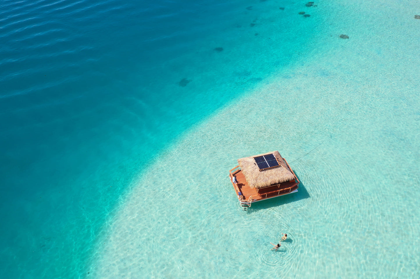 Massage sur l'eau avec Vaimareva